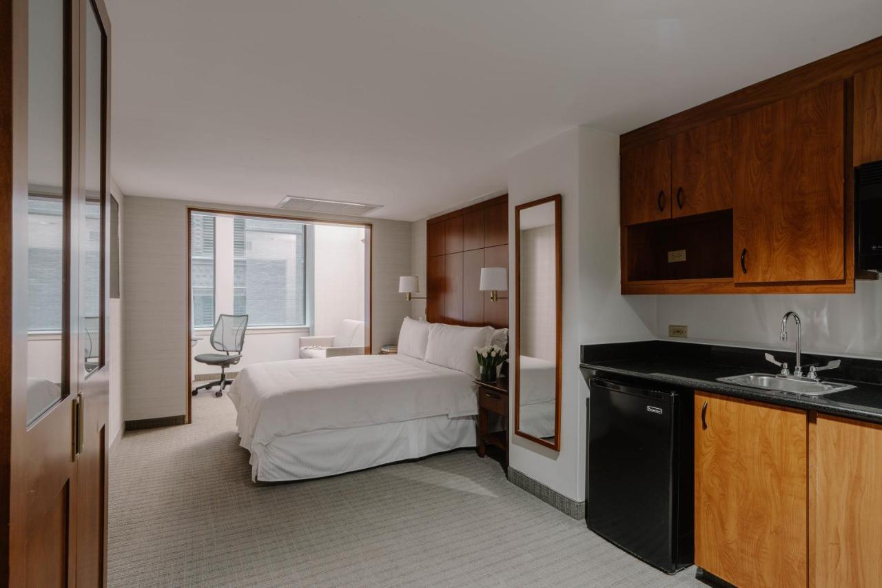 One-Bedroom Suite with Kitchenette at Club Quarters Hotel, Central Loop, Chicago