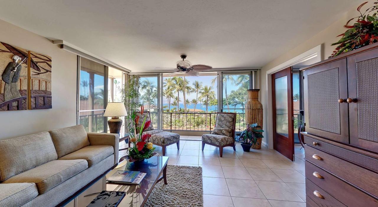 One-Bedroom Suite with Ocean View at Aston Maui Kaanapali Villas