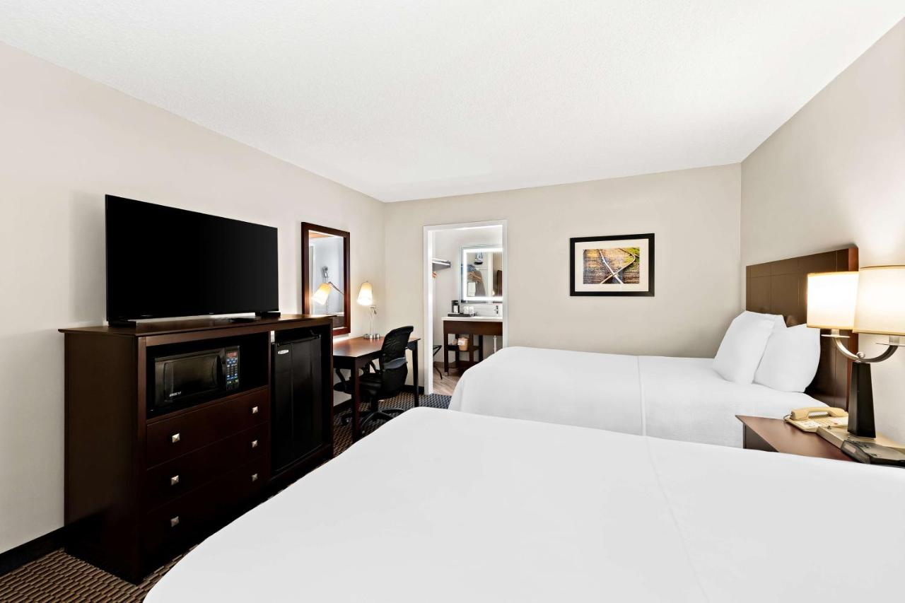 Double Room with Two Double Beds and Pool View - Non-Smoking at Best Western State Fair Inn