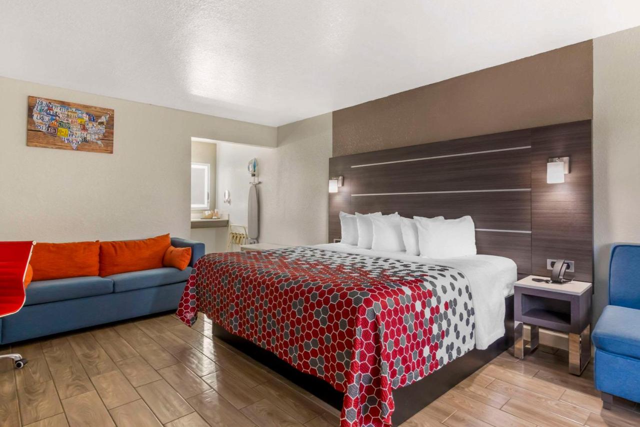 King Suite with Sofa bed - Disability Access/Non Smoking/Pet Friendly at Econo Lodge Inn & Suites Near Lackland AFB