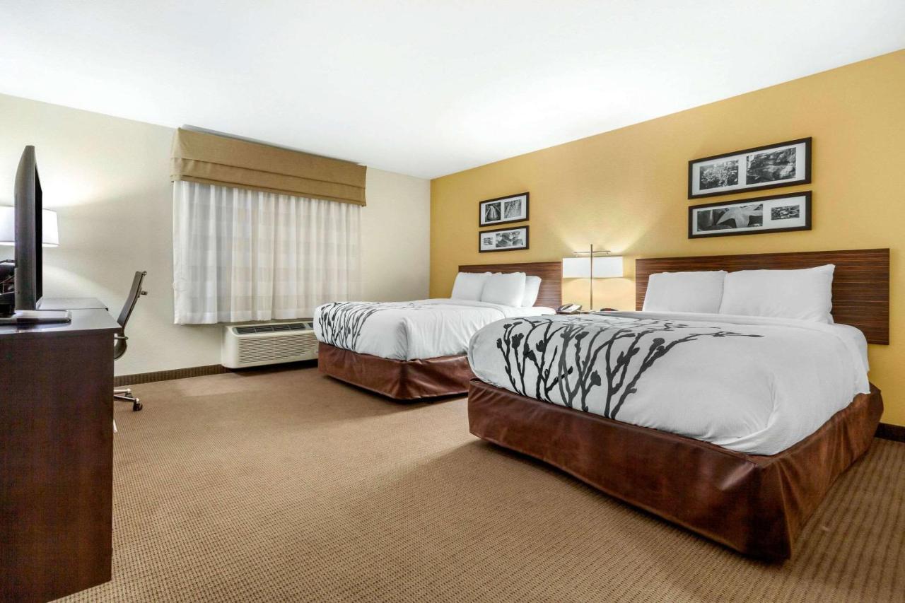 Queen Room with Two Queen Beds - Accessible/Non-Smoking  at Sleep Inn & Suites Lincoln University Area