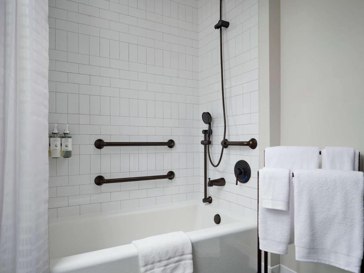 Junior King Suite with Bath Tub - Mobility Accessible at Hotel Phillips Kansas City Curio Collection by Hilton