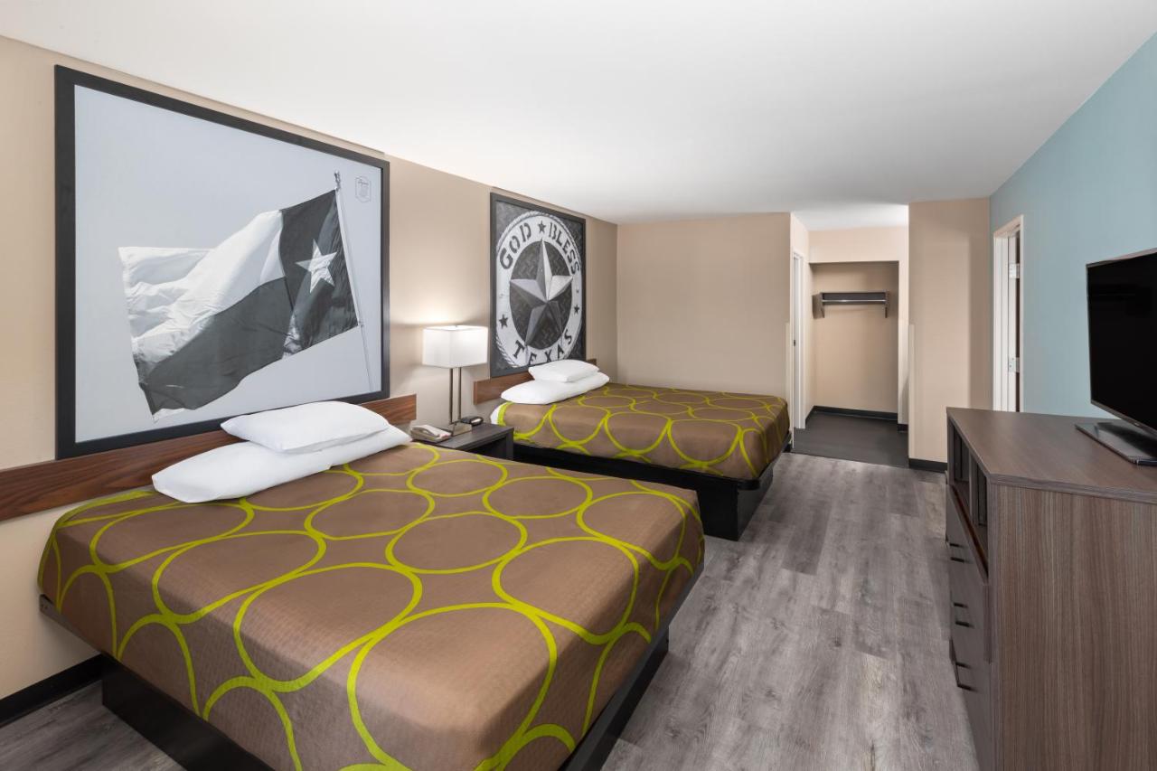 Studio Suite with Two Queen Beds - Non-Smoking at Super 8 by Wyndham Lubbock West