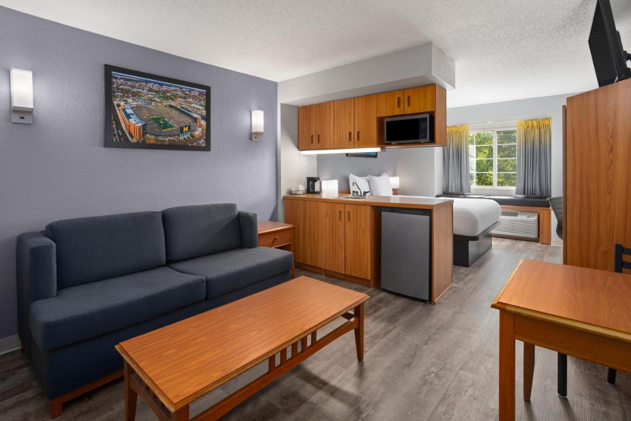 Studio Queen Suite - Non-Smoking at Microtel Inn & Suites by Wyndham Ann Arbor