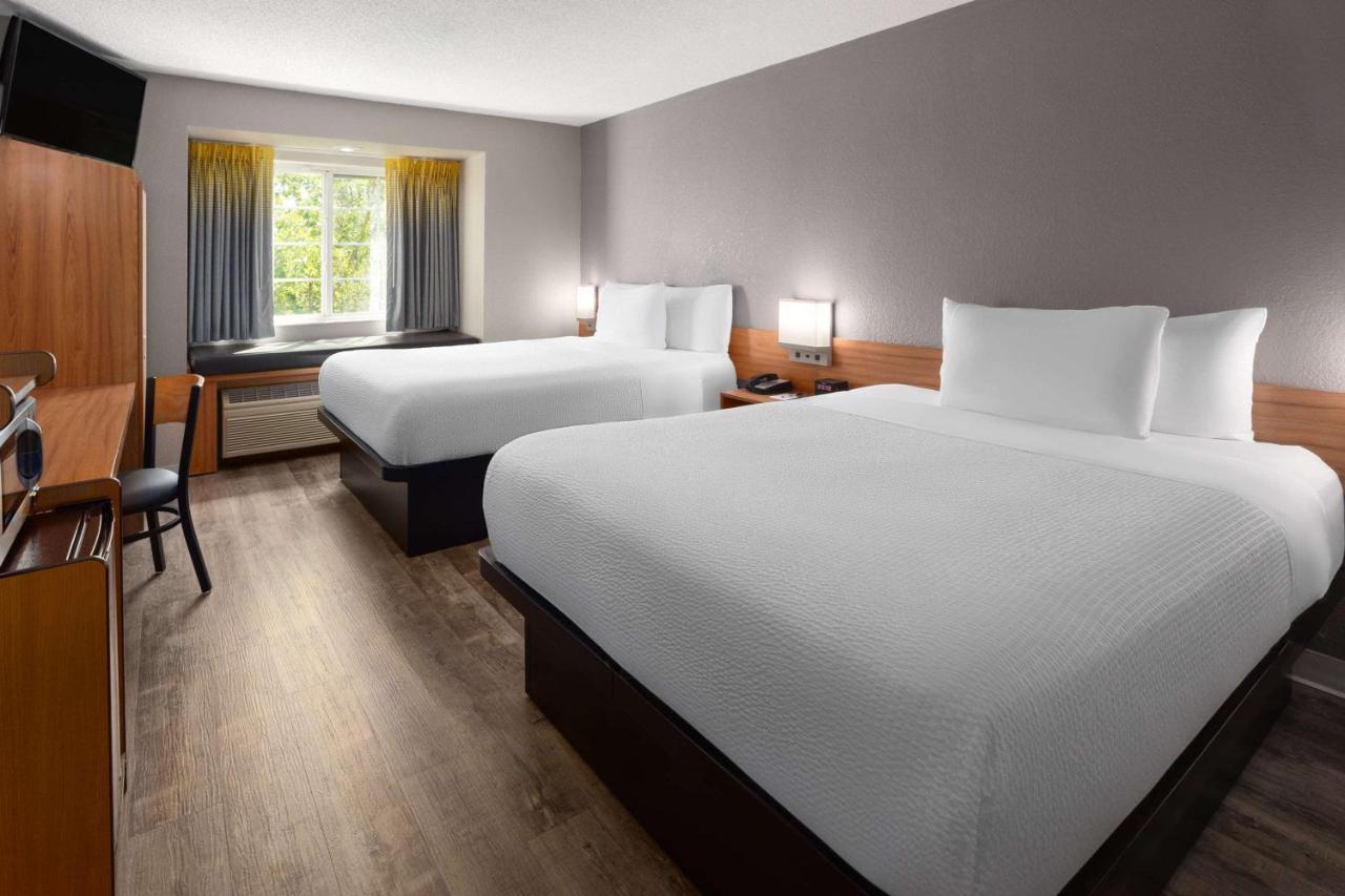 Queen Room with Two Queen Beds - Non-Smoking at Microtel Inn & Suites by Wyndham Ann Arbor