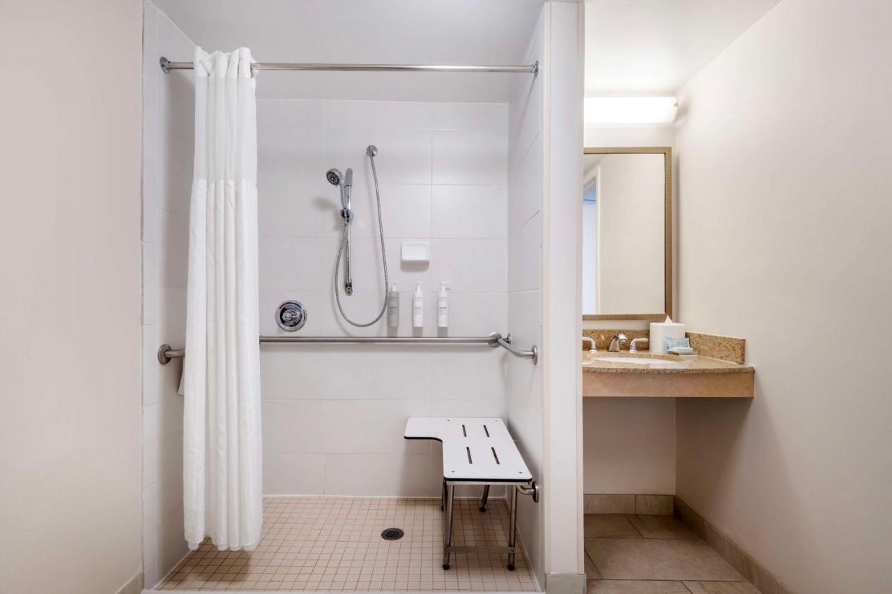 Double Room with Two Double Beds- Mobility Hearing Accessible with Roll-In-Shower at Hilton Garden Inn Lexington Hamburg