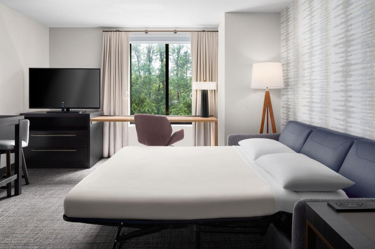 King Studio with Sofa Bed and City View at Residence Inn by Marriott Rochester Mayo Clinic Area South