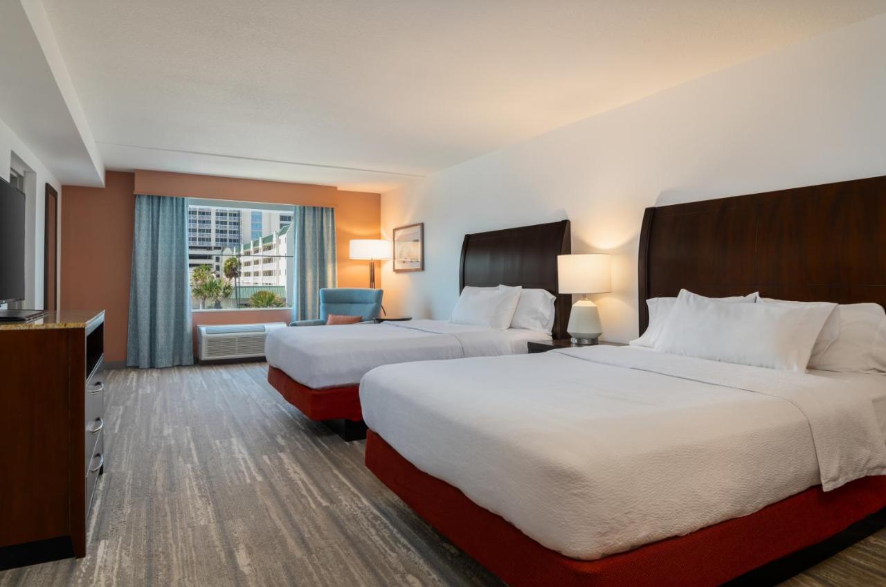 Queen Room with Two Queen Beds at Hilton Garden Inn Daytona Beach Oceanfront