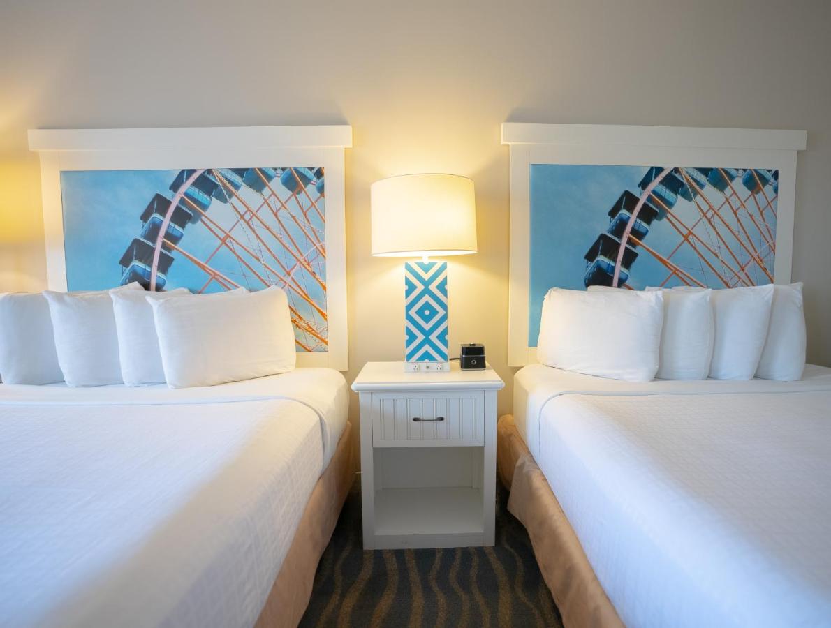 Queen Room with Two Queen Beds at Cedar Point's Hotel Breakers