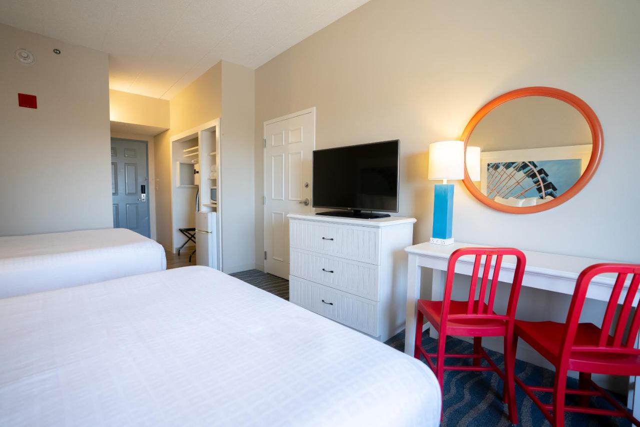 Queen Room with Two Queen Beds at Cedar Point's Hotel Breakers