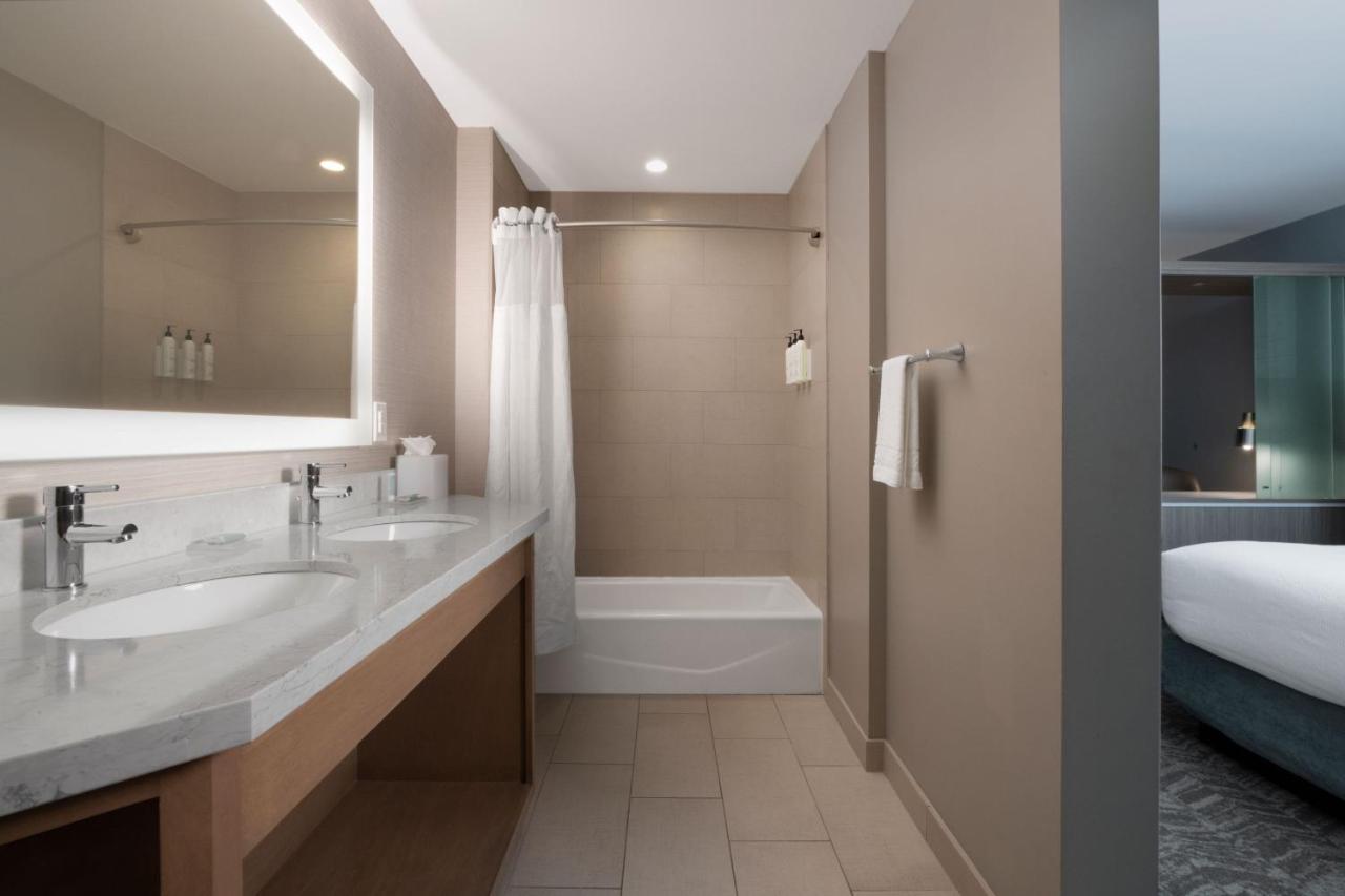 Larger Suite, 1 King, Sofa bed at SpringHill Suites by Marriott Fort Worth Historic Stockyards