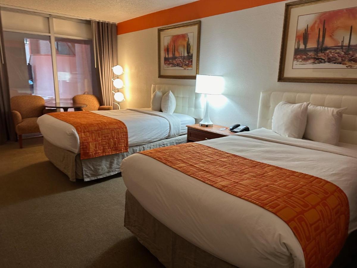 Double Room with Two Double Beds - Non-Smoking at Howard Johnson by Wyndham Gallup