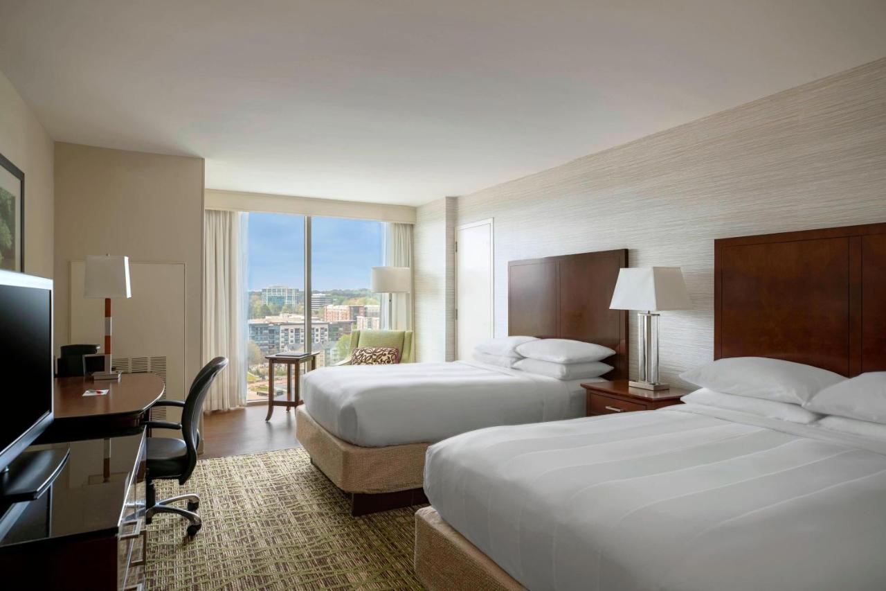 Guest room, 2 Double at Atlanta Marriott Perimeter Center