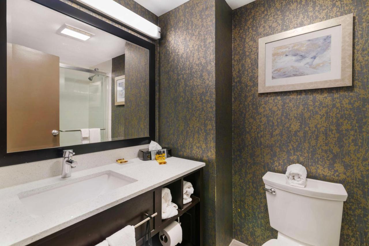 King Room with Mobility Accessible Roll-In Shower at Best Western Plus Landmark Inn