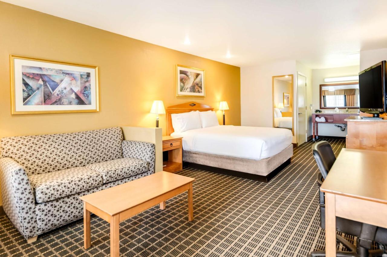 King Room with Sofa Bed at SureStayPlus Hotel by Best Western San Jose Central City