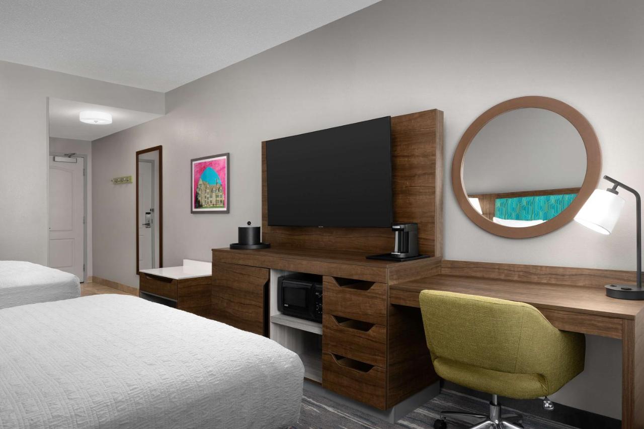Queen Room with Two Queen Beds - Hearing Accessible/Non-Smoking at Hampton Inn & Suites Durham/North I-85