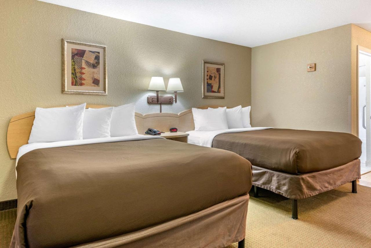 Queen Room with Two Queen Beds - Non-Smoking at Suburban Studios South Bend