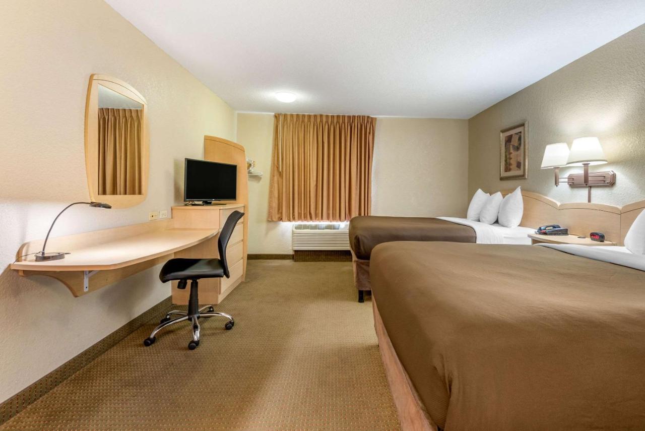 Queen Room with Two Queen Beds - Non-Smoking at Suburban Studios South Bend