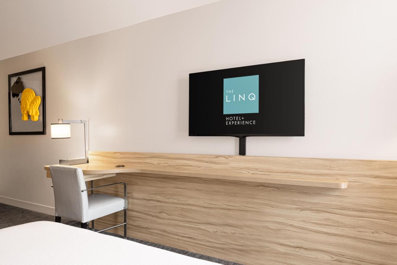 District 3, Deluxe Room, 2 Doubles, Non-Smoking at The LINQ Hotel & Casino – A Caesars Rewards Destination