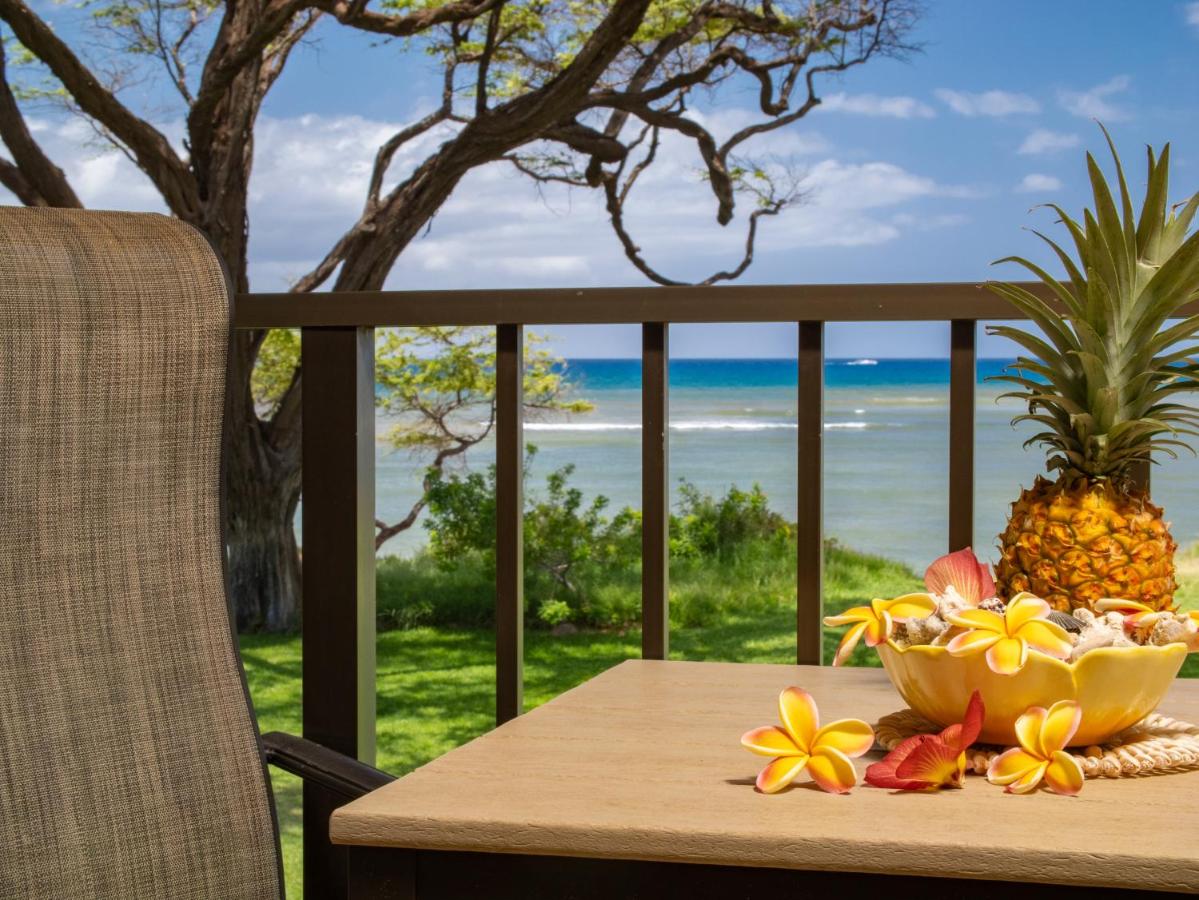 | Waiohuli Beach Hale D227 - Aloha La'i - Oceanfront/1b1b/Wifi/AC/Cable/Pool/Extras