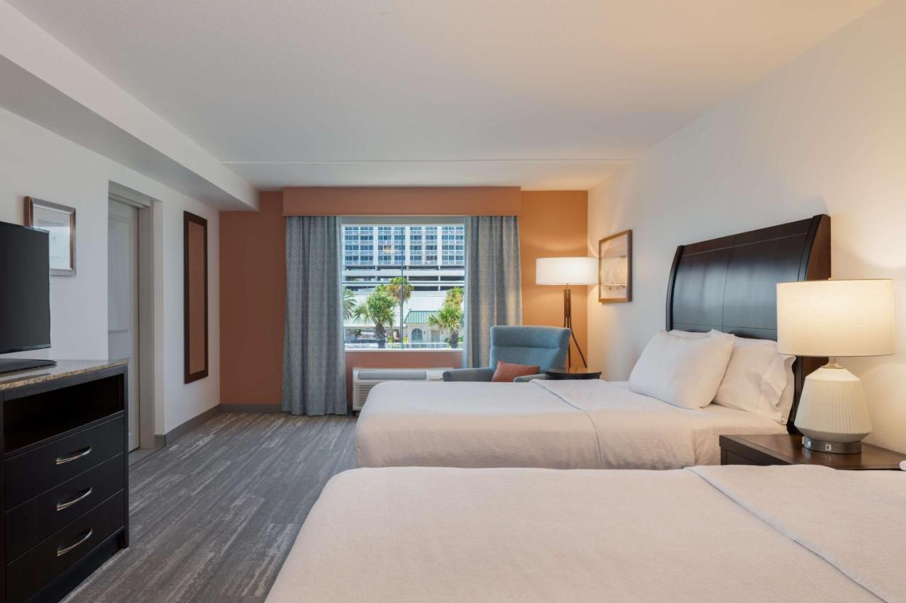 Queen Room with Two Queen Beds at Hilton Garden Inn Daytona Beach Oceanfront