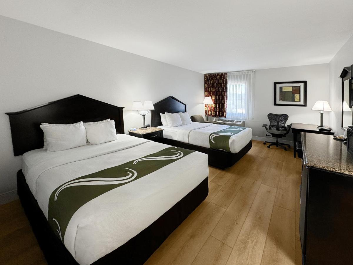 Standard Queen Room with Two Queen Beds and Tub - Accessible/Non-Smoking at Quality Inn Fort Wayne