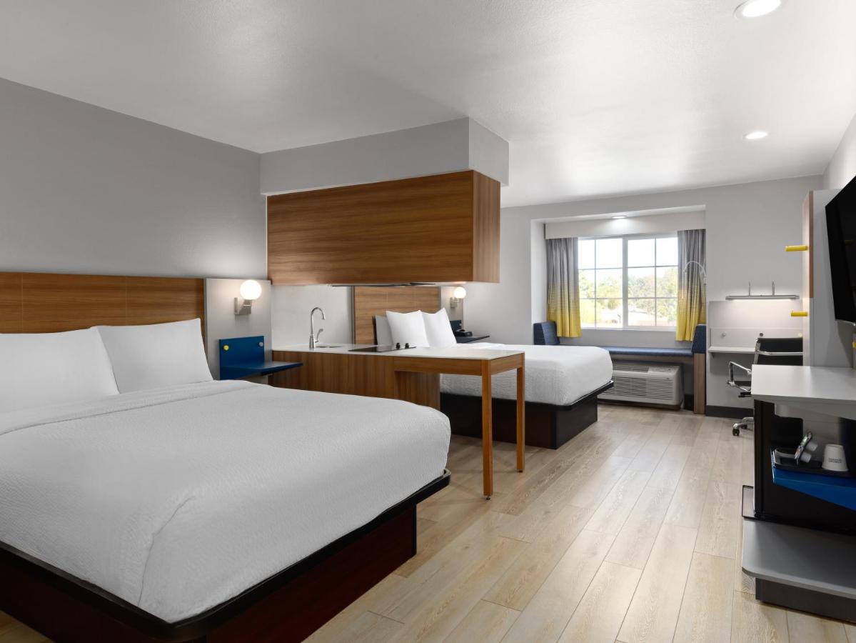 Studio Suite with Two Queen Beds - Non-Smoking at Microtel Inn & Suites by Wyndham Tracy
