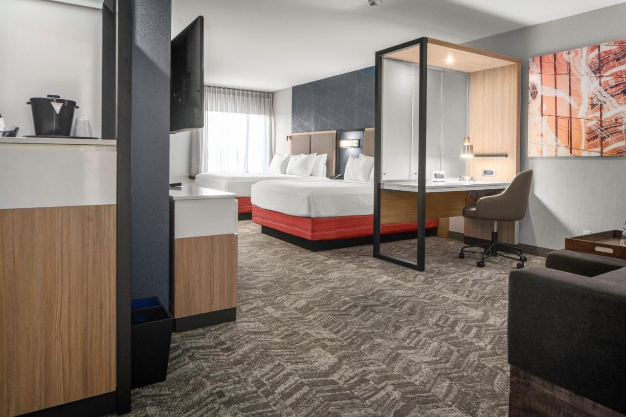 Suite with Two Queen Trundle Beds at SpringHill Suites by Marriott Raleigh Apex