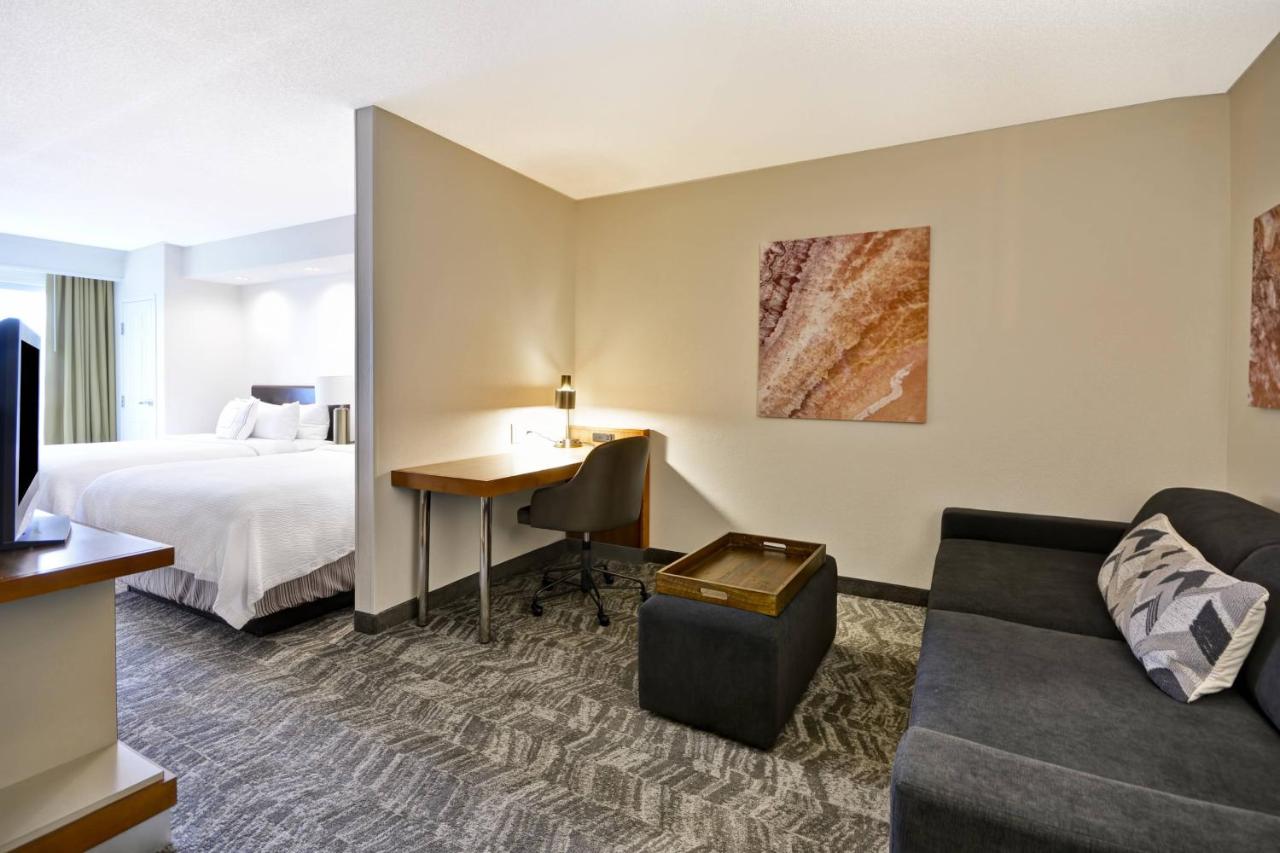Two Queen Suite with Sofa Bed at SpringHill Suites by Marriott Lexington Near the University of Kentucky