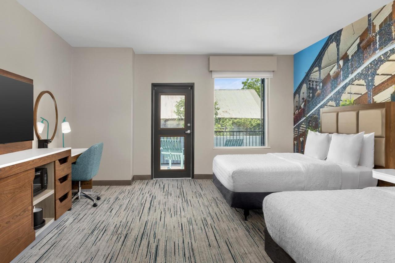 Queen Room with Two Queen Beds and Balcony at Hampton Inn New Orleans French Quarter Market Area