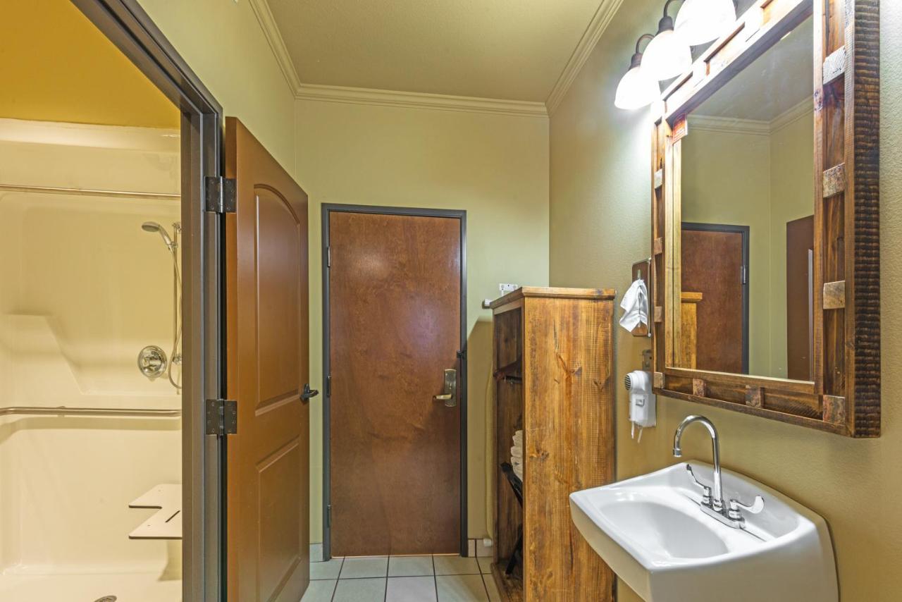 Deluxe Room with Two Double Beds - Disability Access - Non-Smoking at La Hacienda near Alamodome & Riverwalk