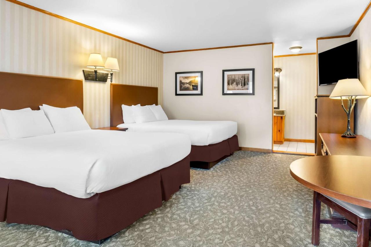 Queen Room with Two Queen Beds - First Floor at Best Western Adirondack Inn