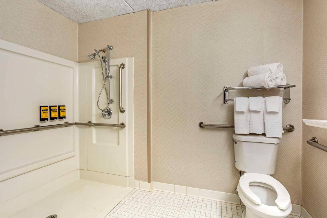 King Room with Roll in Shower at Kingston Regency Inn