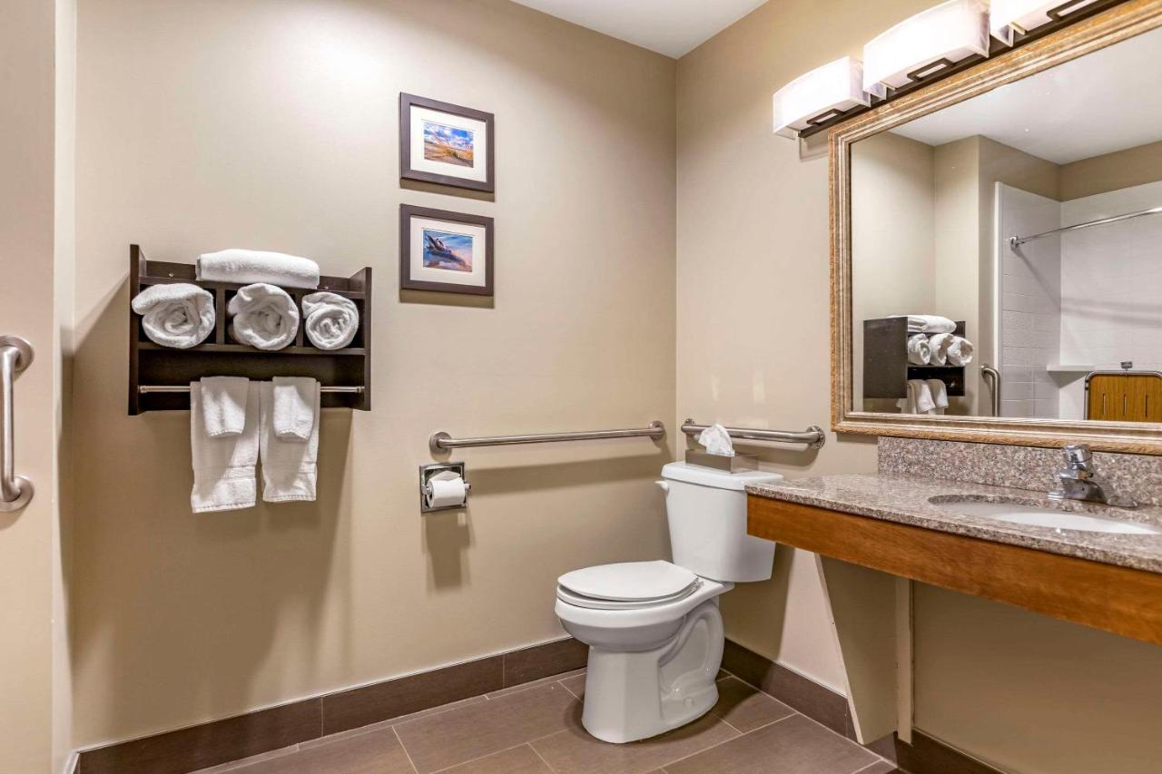 Standard Queen Room with Two Queen Beds and Roll-In Shower - Accessible/Non-Smoking at Comfort Inn & Suites Ludington near US-10