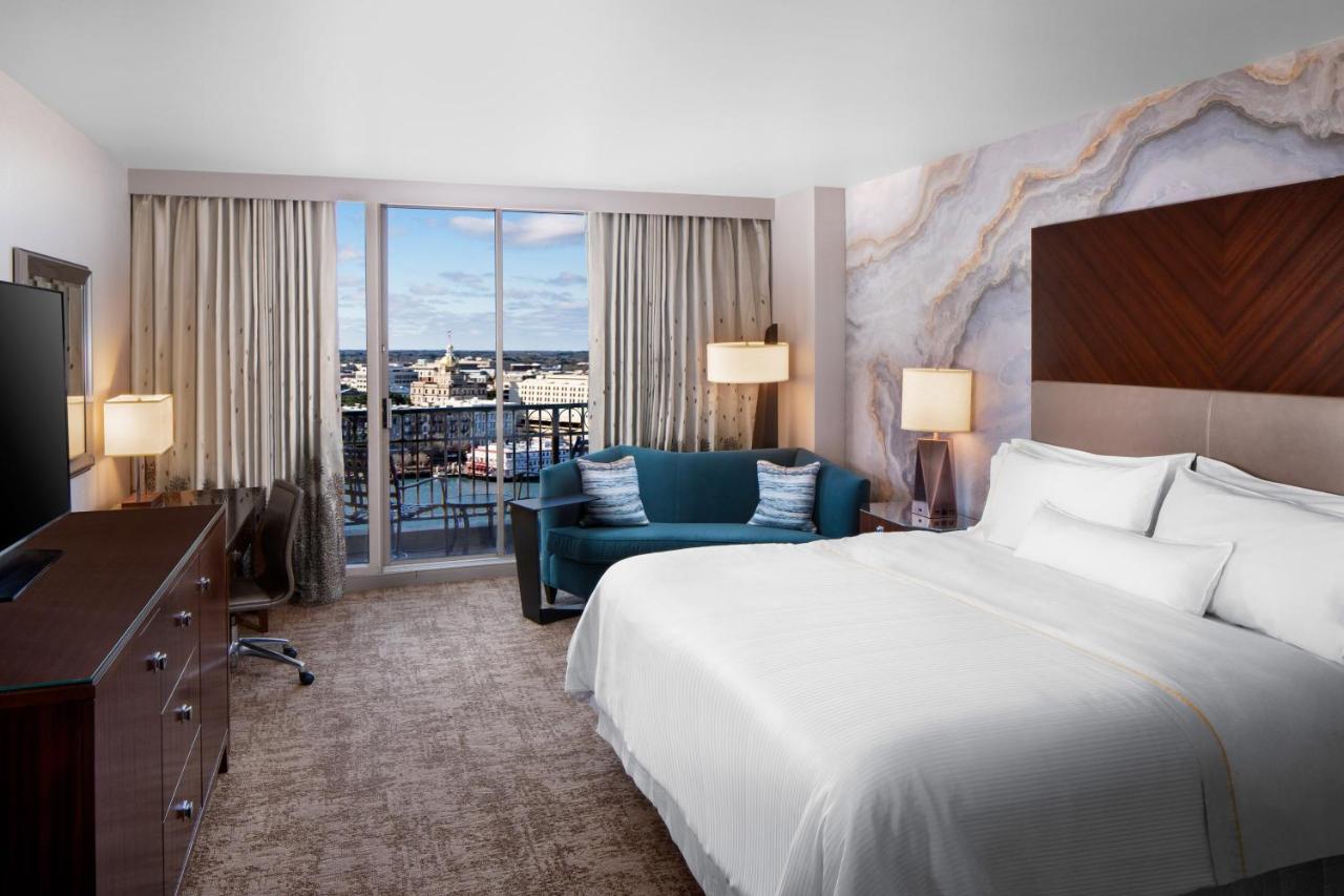 Guest room, King, Savannah view, River view, Balcony at The Westin Savannah Harbor Golf Resort & Spa