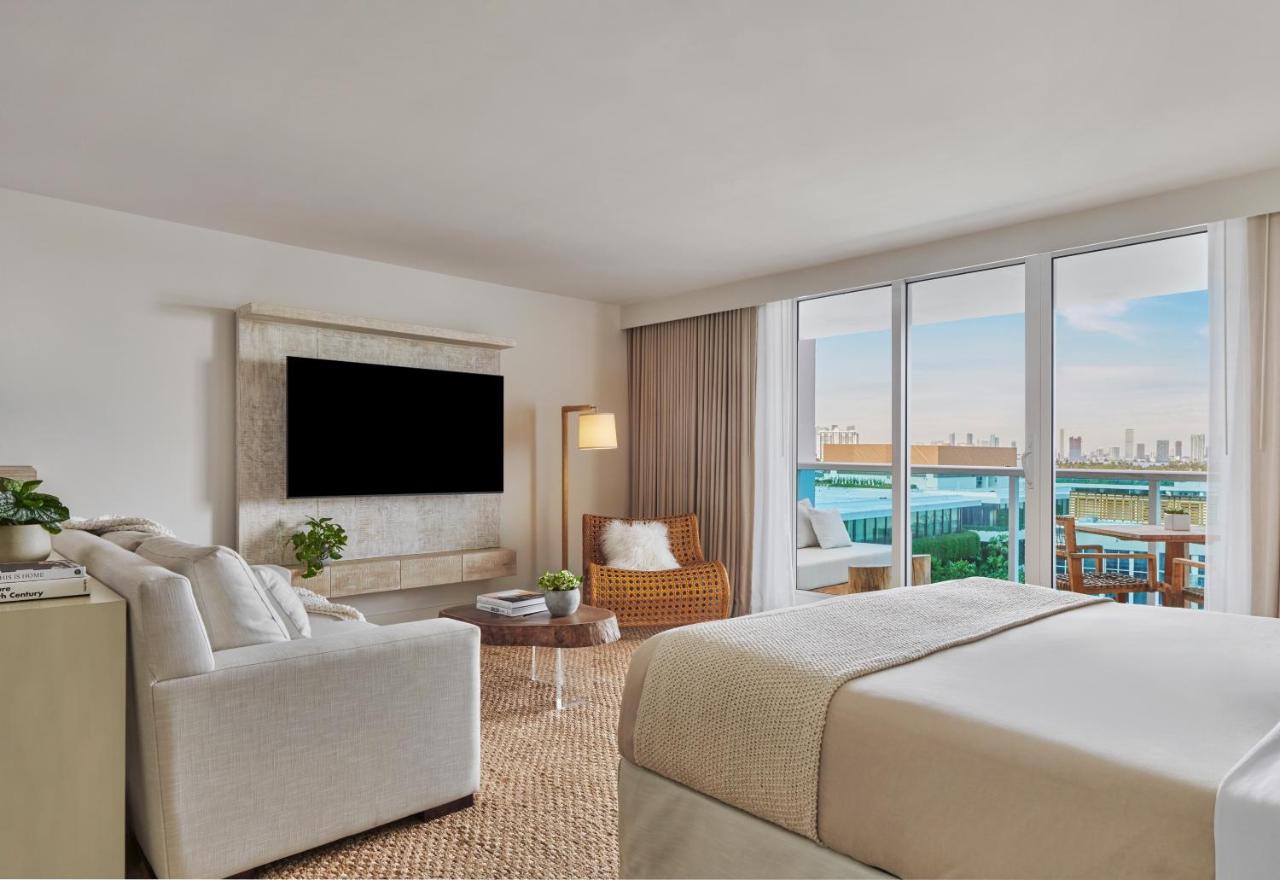 King Studio Suite with Balcony at 1 Hotel South Beach