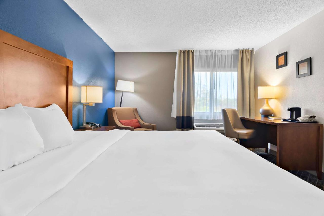 King Room with Whirlpool - Non-Smoking at Comfort Inn Joliet West I-80