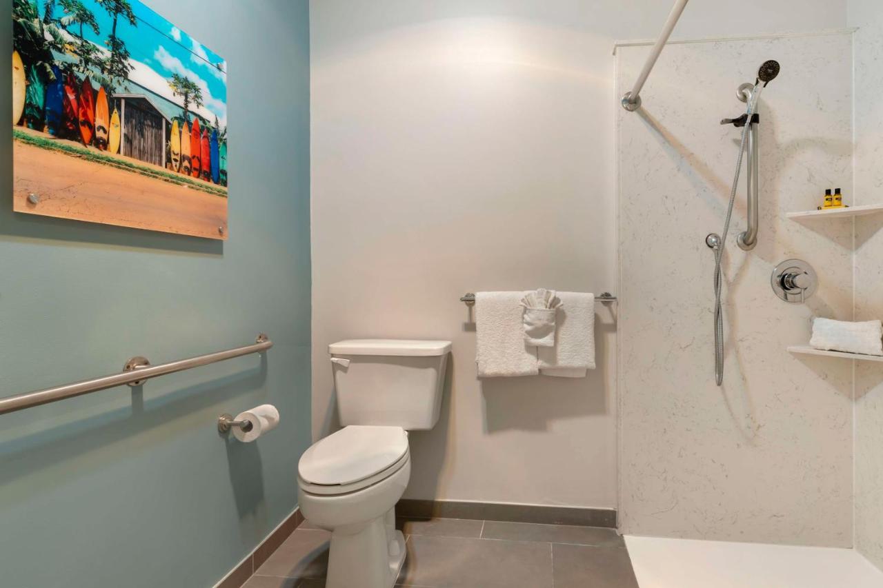Accessible Double Queen Suite with Roll-in Shower at Best Western Plus All Suites Inn