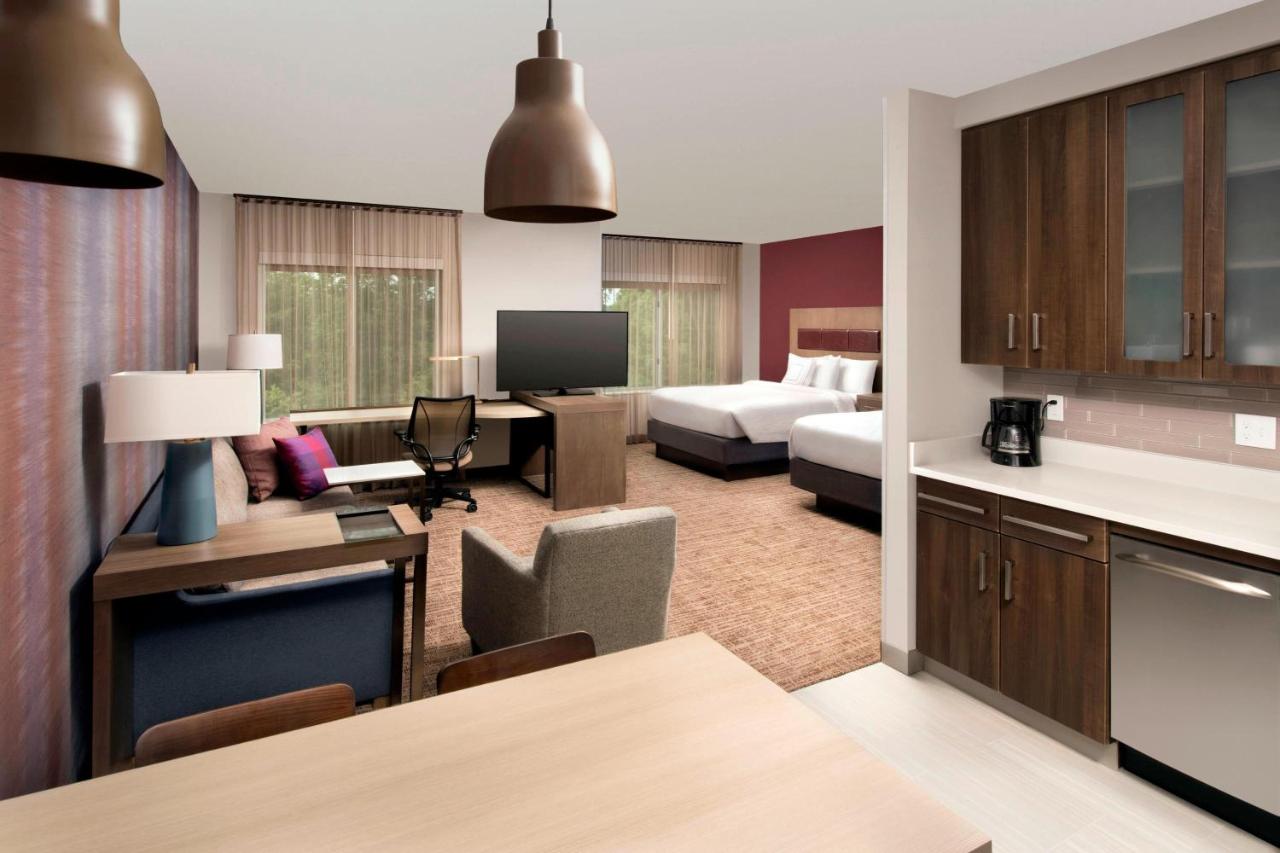 Queen Studio with Two Queen Beds and Sofa Bed at Residence Inn by Marriott Baltimore Owings Mills