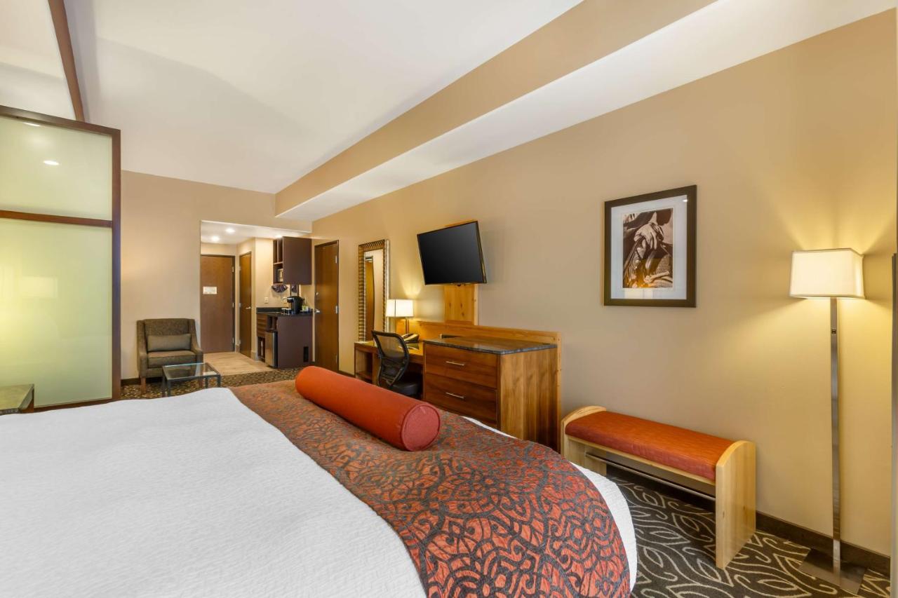 King Room with Roll-In Shower - Disability Access at Best Western Premier Ivy Inn & Suites