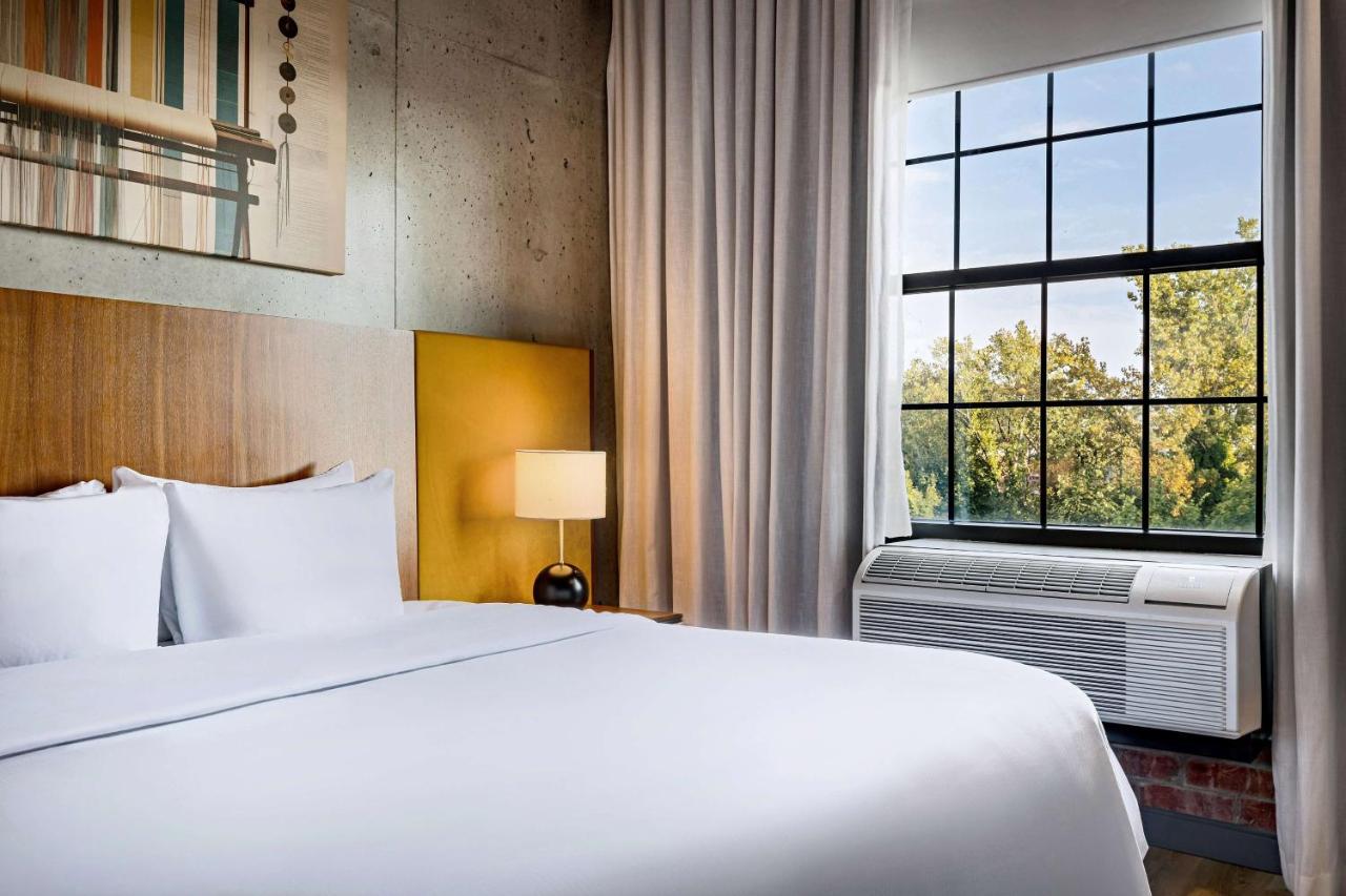 Loft with King Bed and River View at NYLO Providence Warwick Hotel, Tapestry Collection by Hilton
