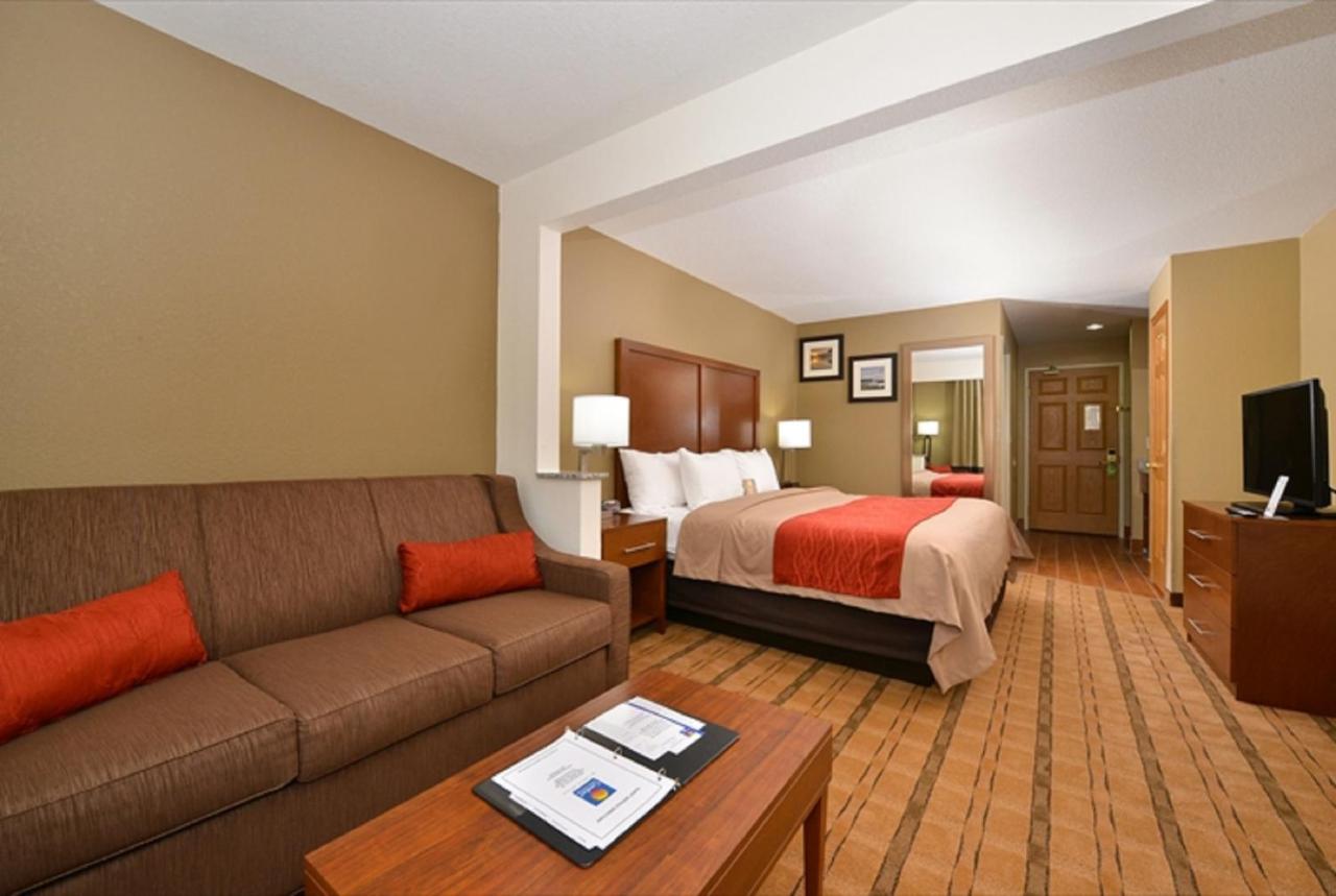 King Suite with Sofa Bed - Non-Smoking at Comfort Inn & Suites Cedar Rapids North - Collins Road