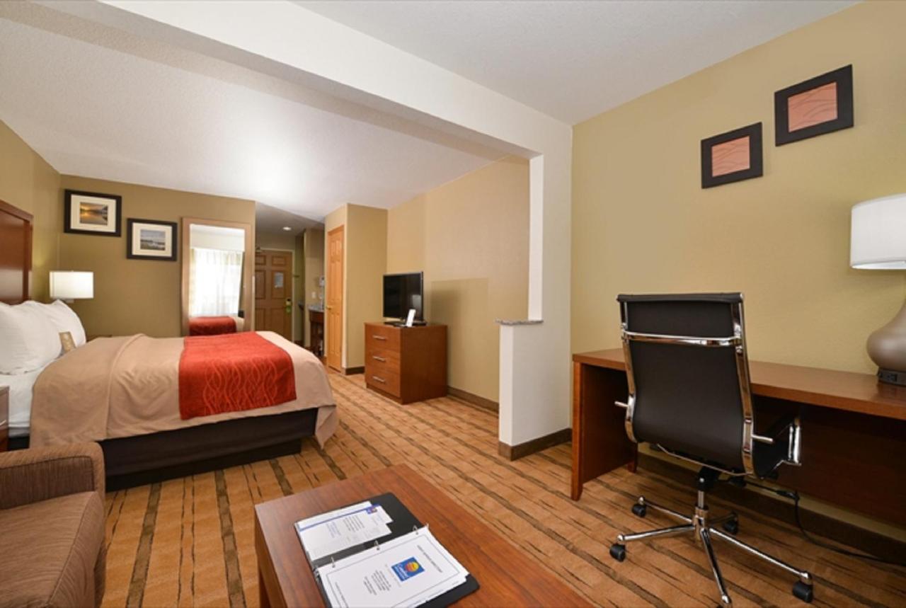 King Suite with Sofa Bed - Non-Smoking at Comfort Inn & Suites Cedar Rapids North - Collins Road