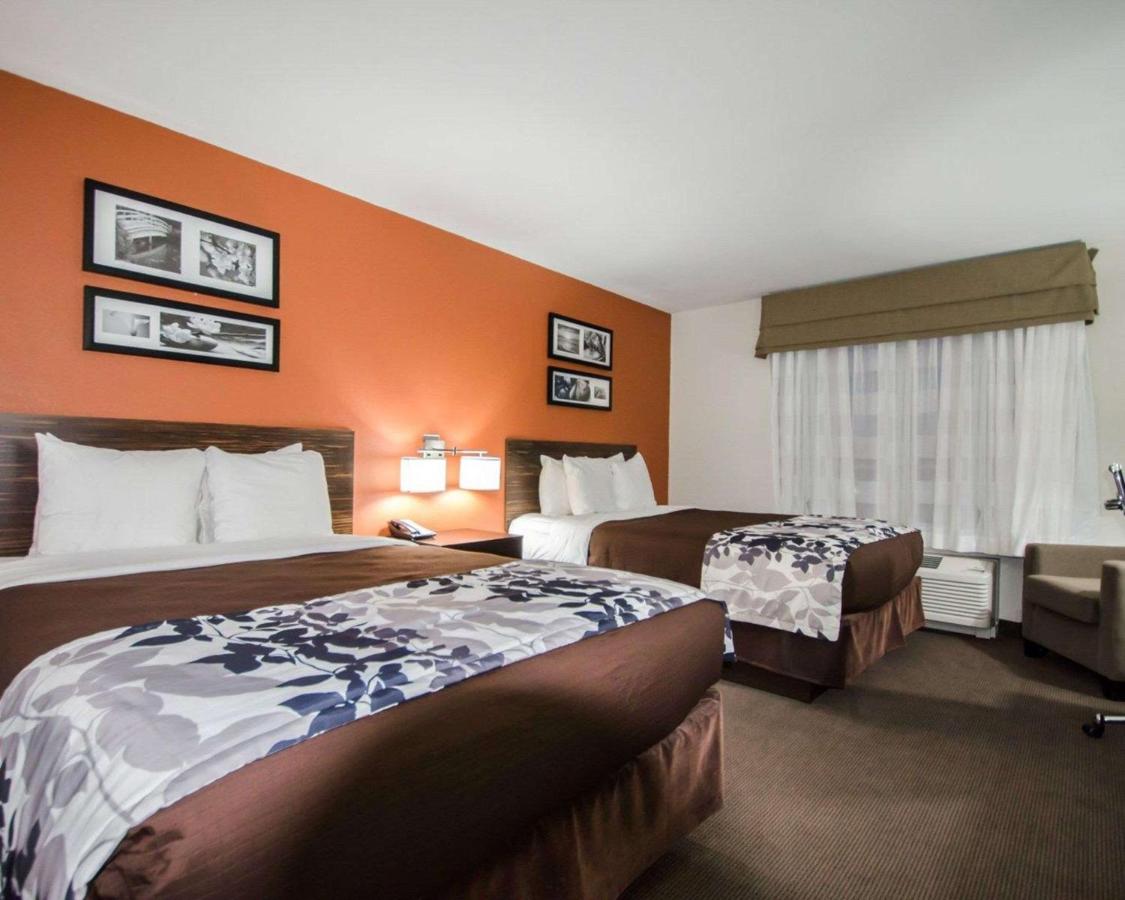 Standard Queen Room with Two Queen Beds - Non-Smoking at Sleep Inn & Suites and Conference Center Downtown