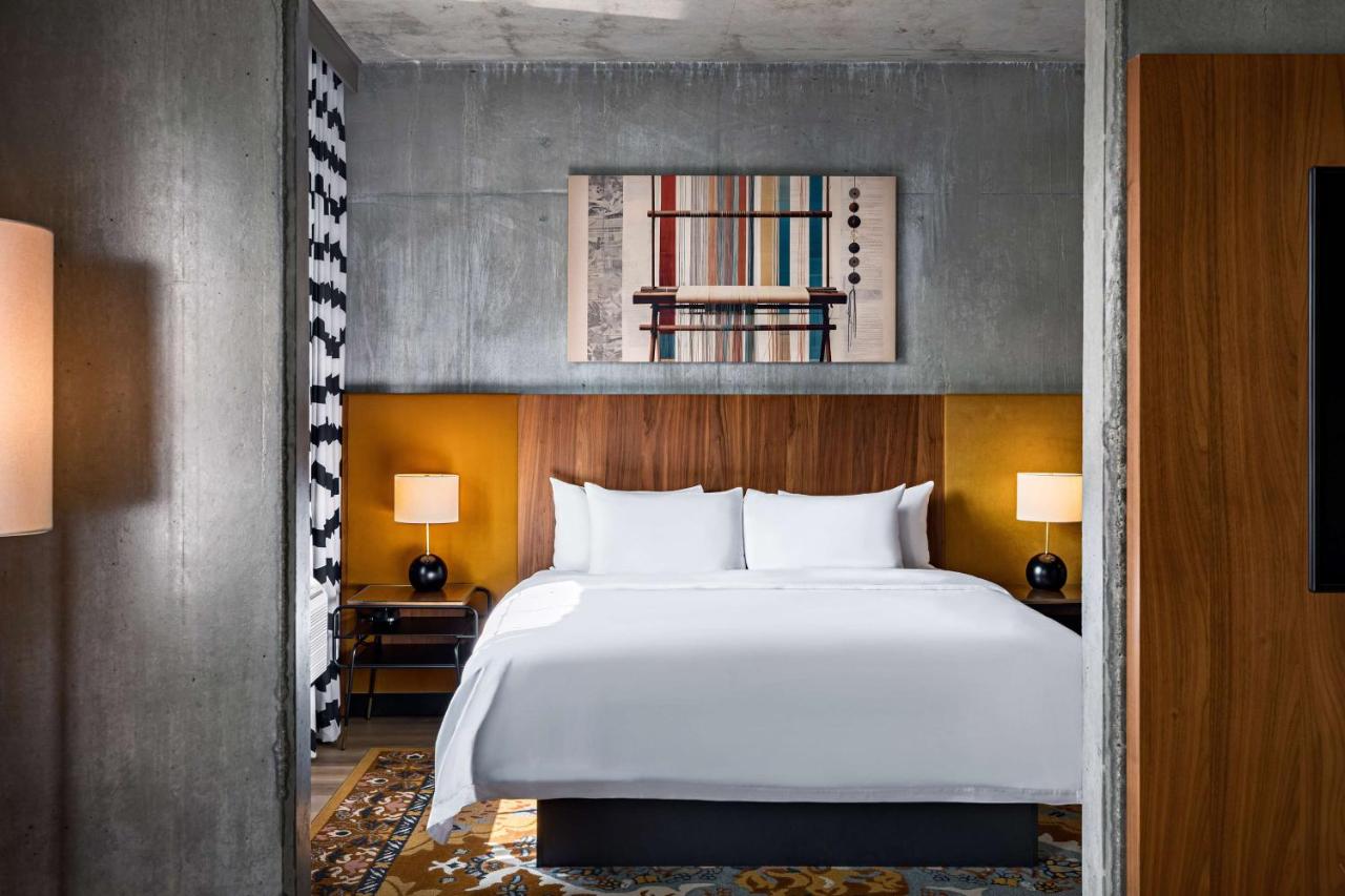 One-Bedroom king Suite with River View - Non-Smoking at NYLO Providence Warwick Hotel, Tapestry Collection by Hilton