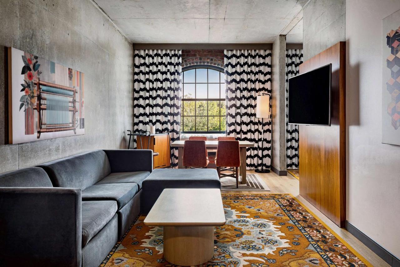 One-Bedroom king Suite with River View - Non-Smoking at NYLO Providence Warwick Hotel, Tapestry Collection by Hilton