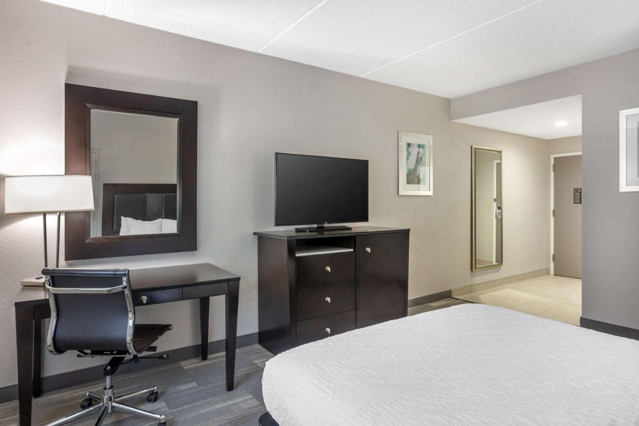 Queen Room with with Mobility Accessible Roll-In Shower at Best Western Plus Wilkes Barre-Scranton Airport Hotel