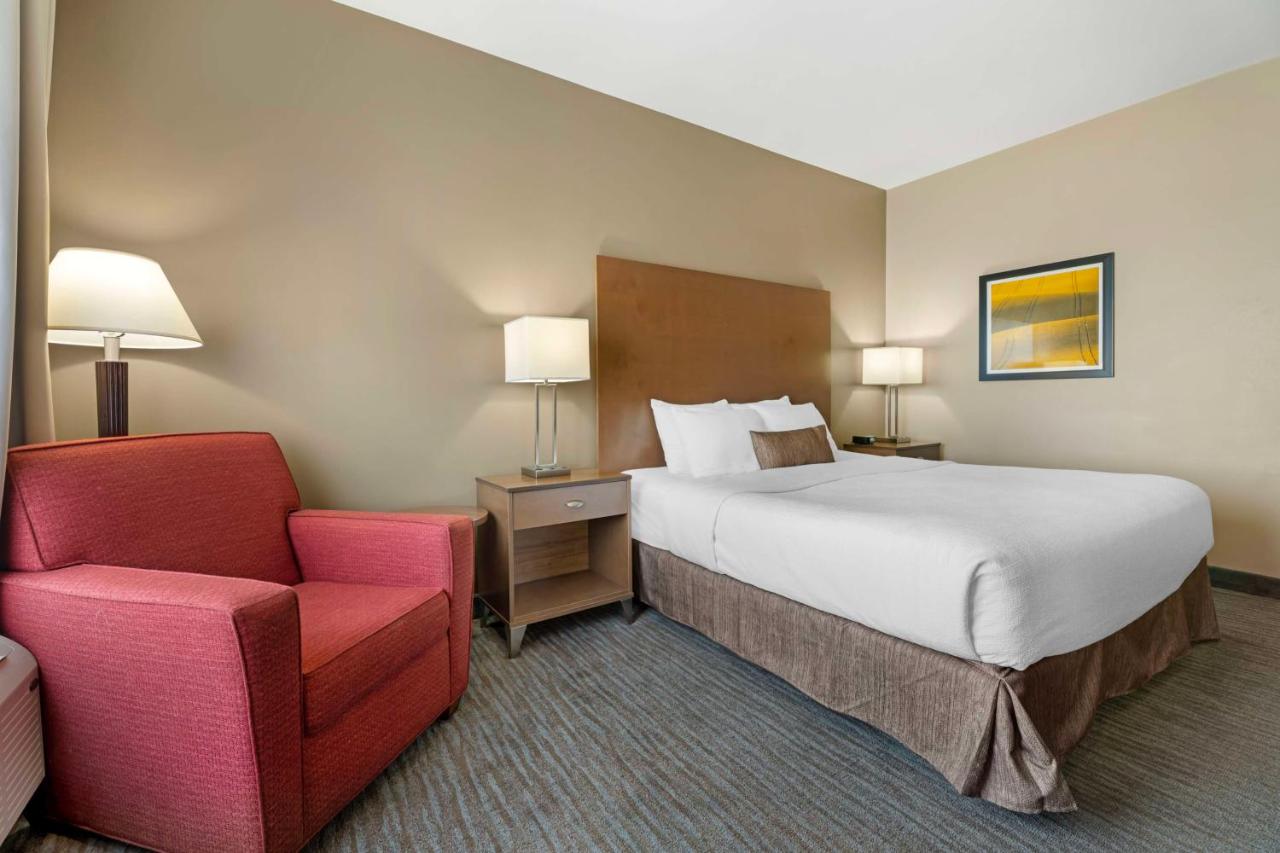 King Room with Mobility Accessible Roll-In Shower at Best Western Plus Jefferson