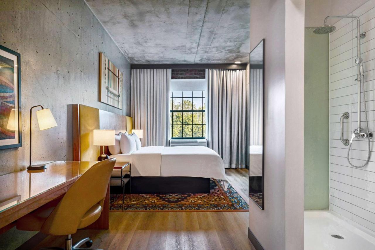 Loft with King Bed and River View at NYLO Providence Warwick Hotel, Tapestry Collection by Hilton