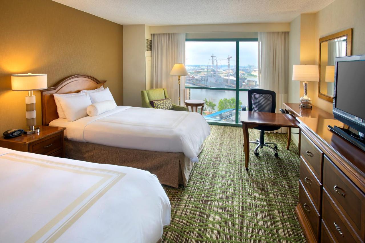 Queen Room with Two Queen Beds at Norfolk Waterside Marriott